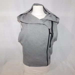 Nike Womens XS Tech Fleece Hooded Full Zip Sleeveless